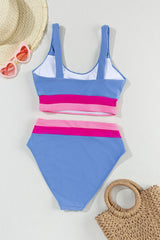 Sabrina High Waisted Bikini Swimsuit from Threaded Pear