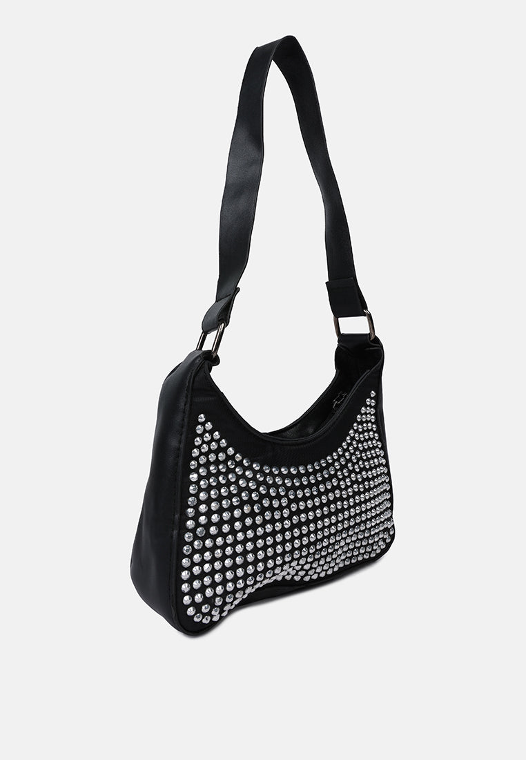 Diamante Baguette Bag from London Rag International