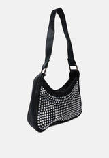 Diamante Baguette Bag from London Rag International