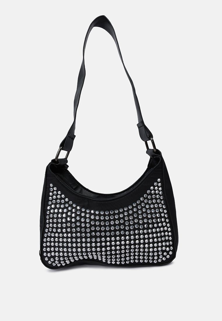 Diamante Baguette Bag from London Rag International