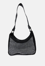 Diamante Baguette Bag from London Rag International