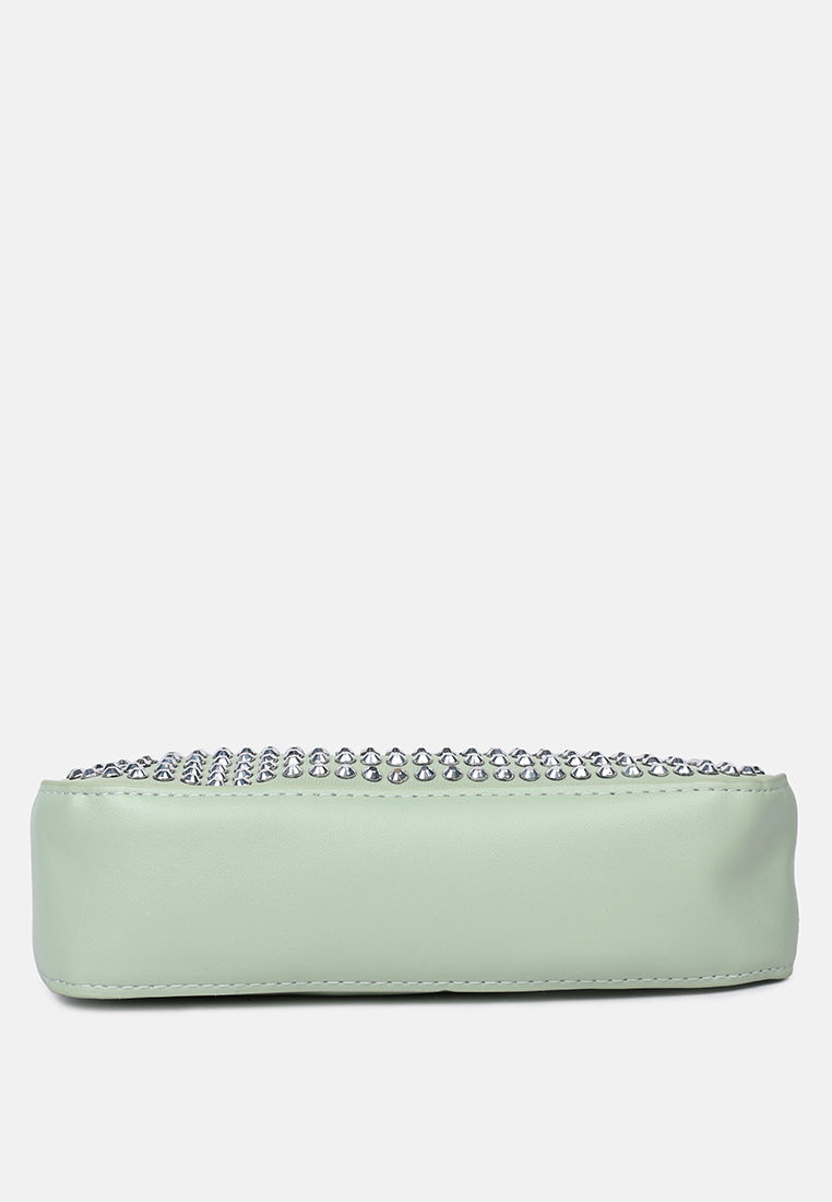Diamante Baguette Bag from London Rag International