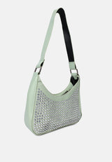Diamante Baguette Bag from London Rag International