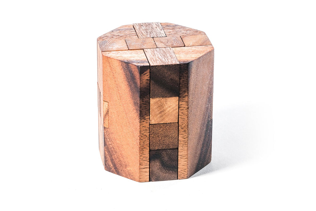 Diamond Cube 4 - Wood Brain Teaser Puzzle from Kubiya Games