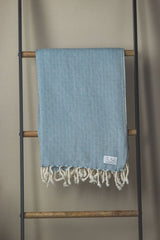 Diamond Turkish Towels – Luxurious Bath or Throw Blanket from The Bali Market