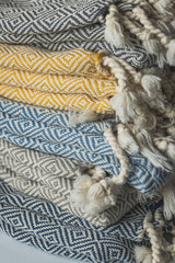 Diamond Turkish Towels – Luxurious Bath or Throw Blanket from The Bali Market