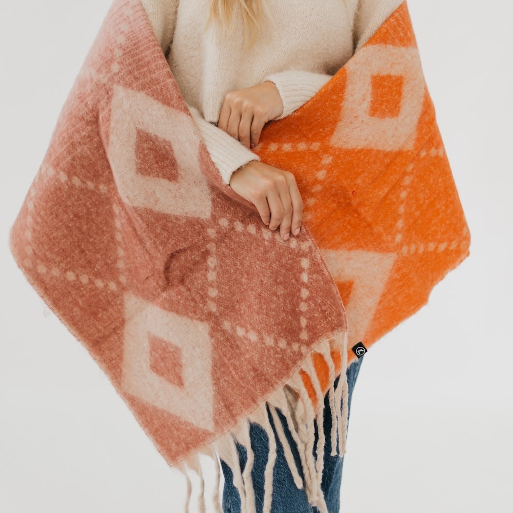 Diamond Fade Chunky Scarf from Pretty Simple