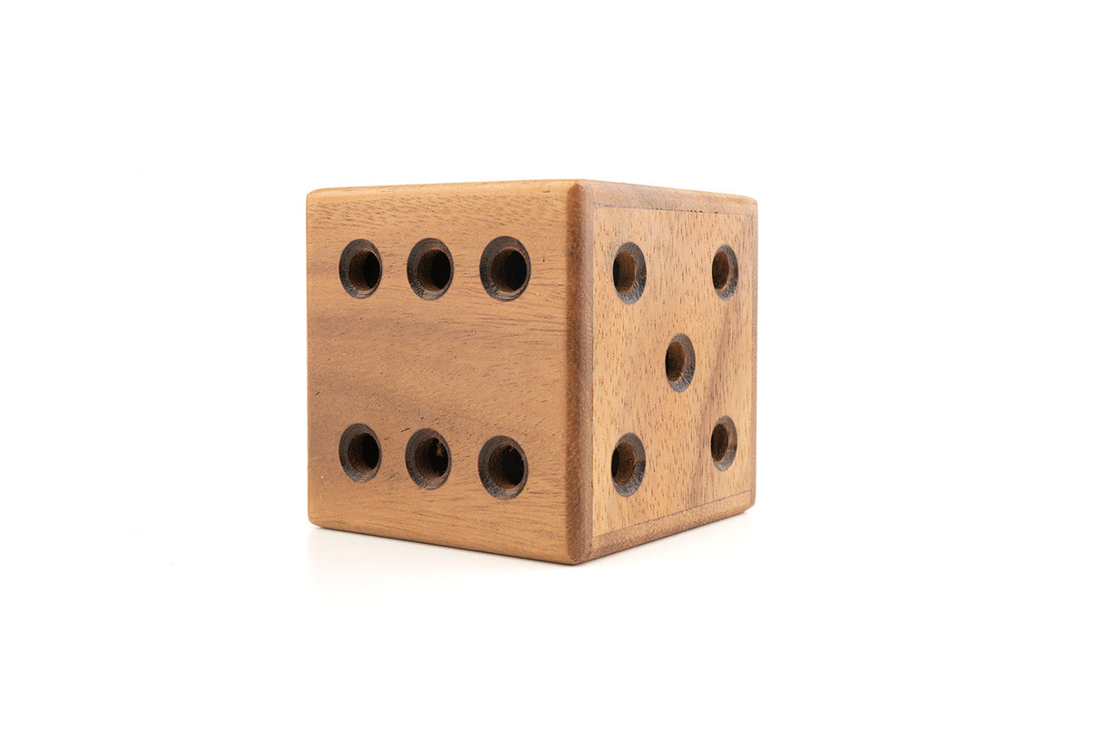 Dice Maze Puzzle - Wooden Brain Teaser Puzzle from Kubiya Games