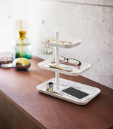 Three-Tier Accessory Tray - Steel from Yamazaki Home