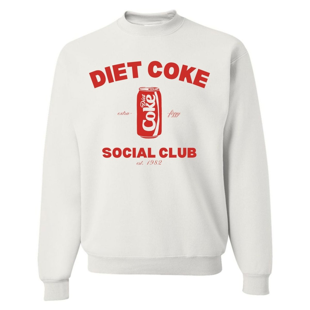 'Diet Coke Social Club' Crewneck Sweatshirt from United Monograms