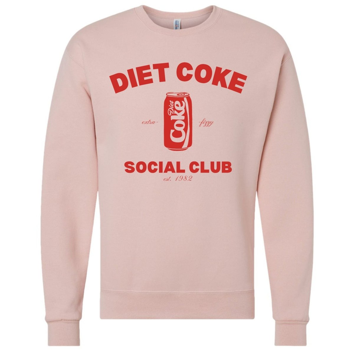 'Diet Coke Social Club' Crewneck Sweatshirt from United Monograms