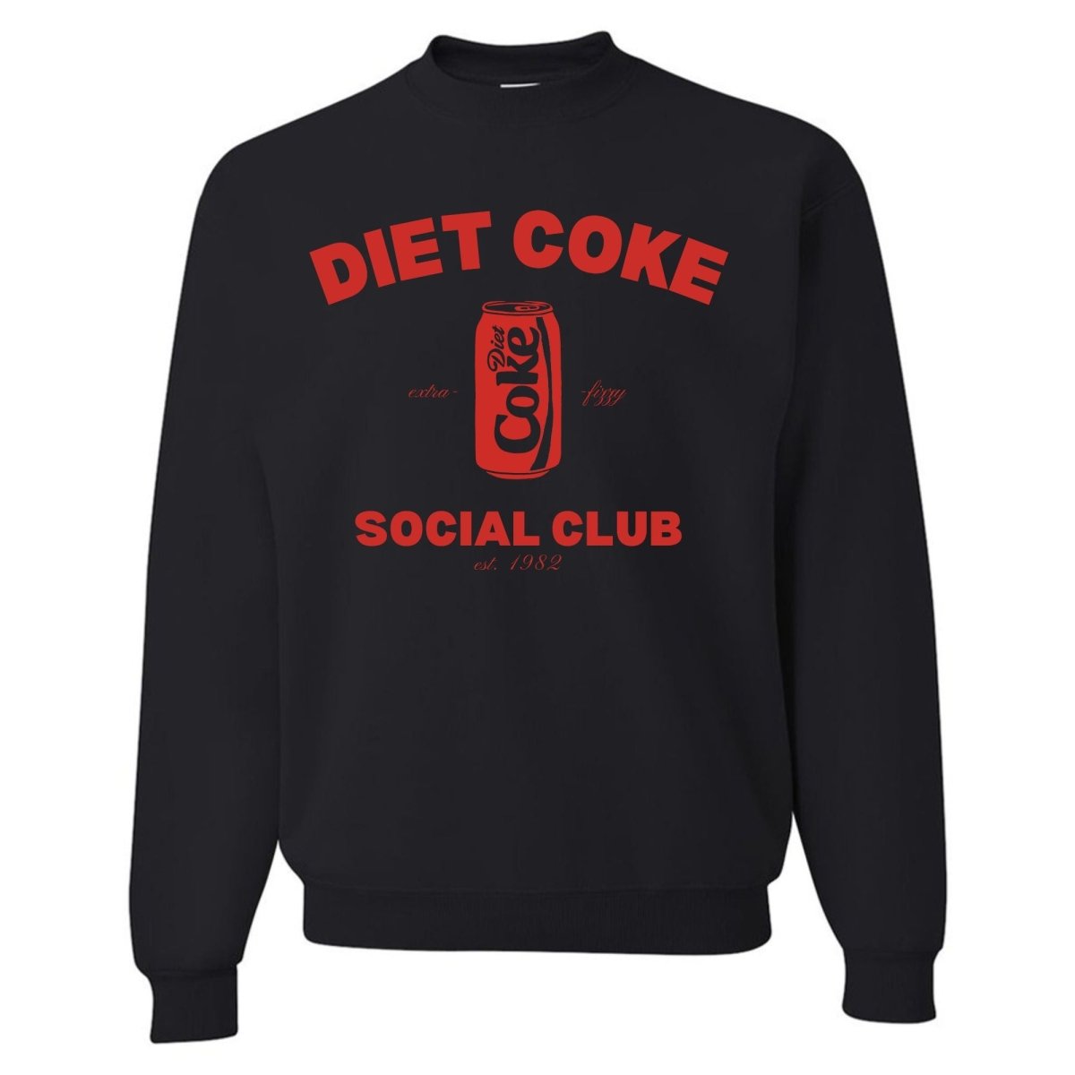 'Diet Coke Social Club' Crewneck Sweatshirt from United Monograms