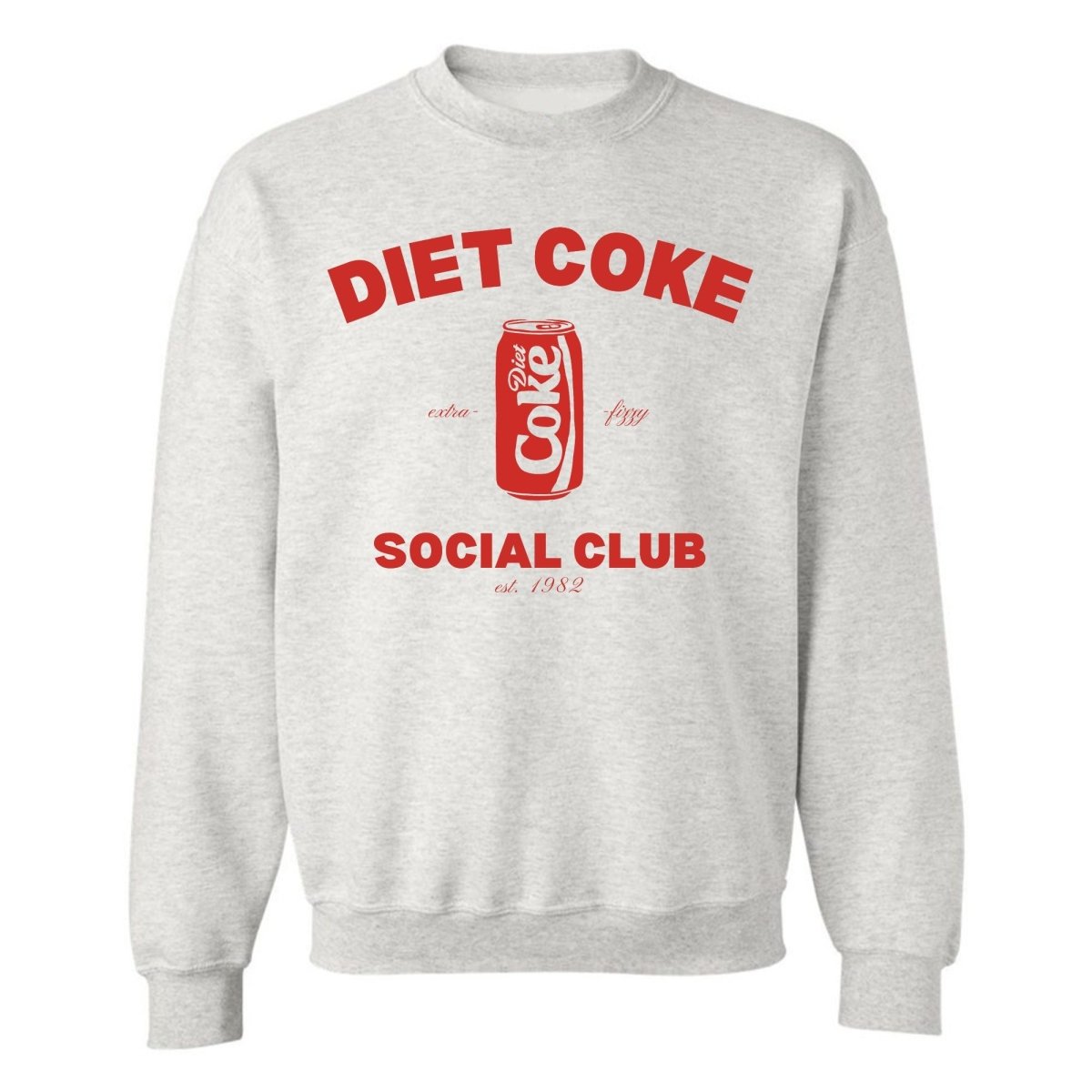 'Diet Coke Social Club' Crewneck Sweatshirt from United Monograms
