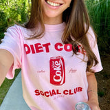 'Diet Coke Social Club' T-Shirt from United Monograms
