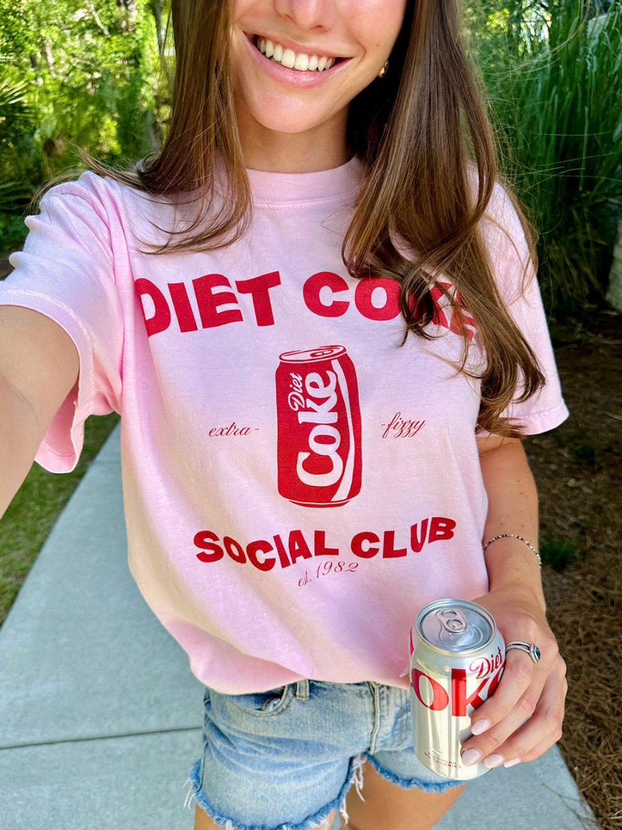 'Diet Coke Social Club' T-Shirt from United Monograms