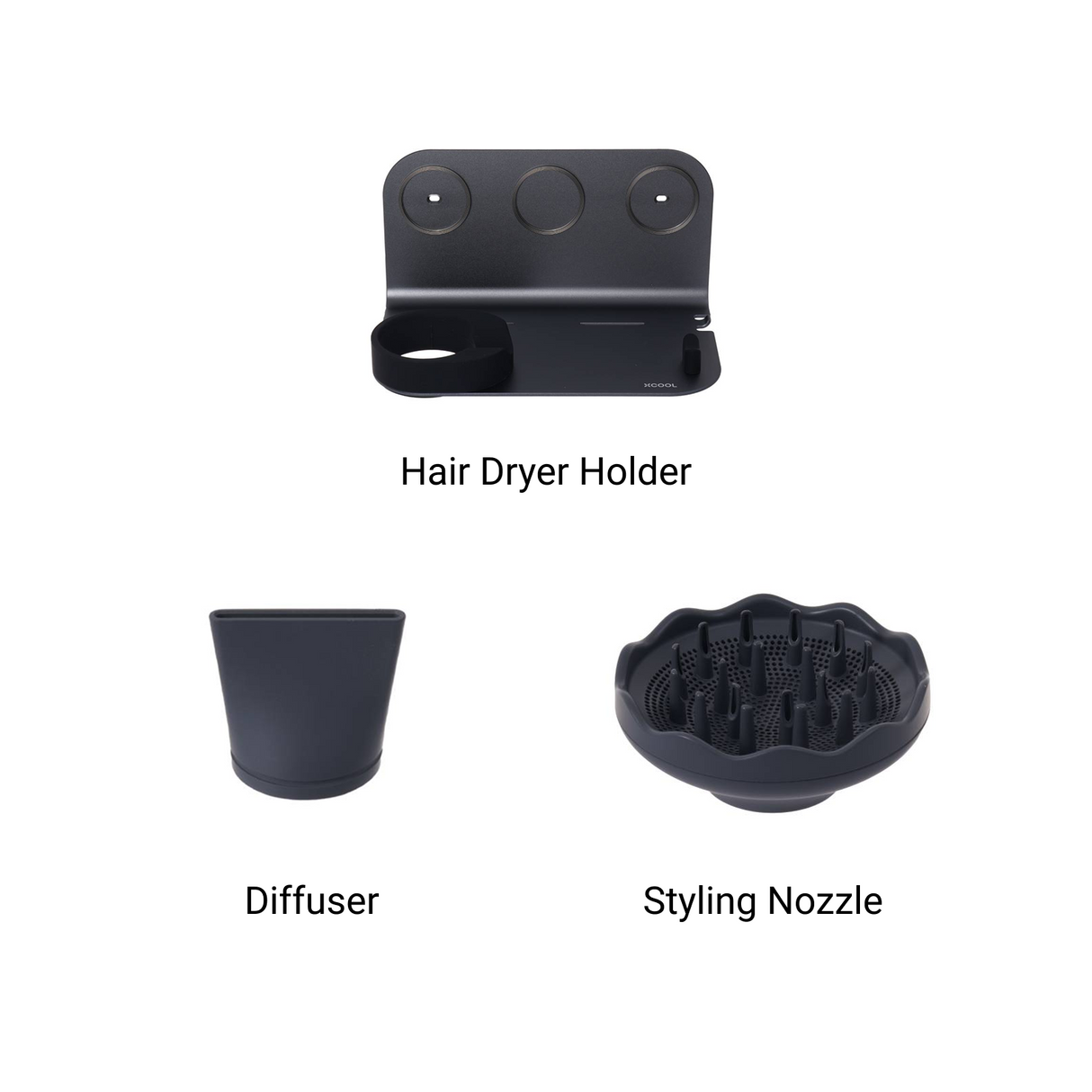 xCool SuperCare 2-in-1 Quiet, Portable Ion Hair Dryer from Cool Gadget