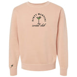 'Dirty Martini Social Club' Cozy Crew from United Monograms