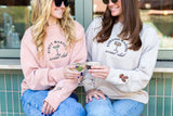 'Dirty Martini Social Club' Cozy Crew from United Monograms