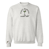 'Dirty Martini Social Club' Crewneck Sweatshirt from United Monograms