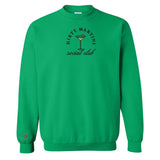'Dirty Martini Social Club' Crewneck Sweatshirt from United Monograms