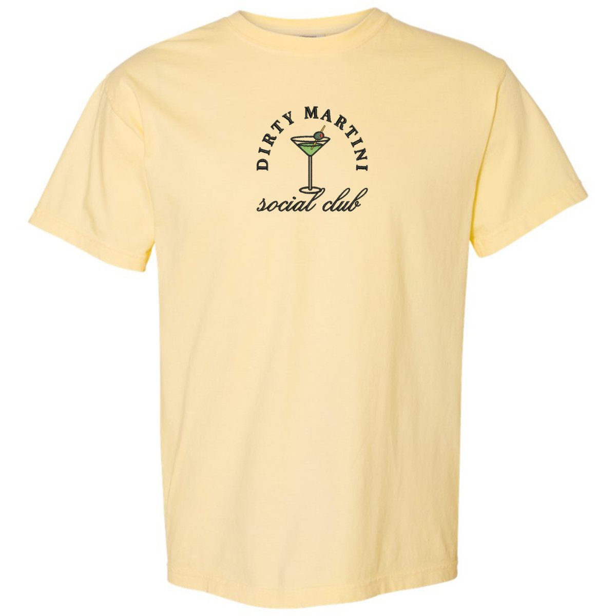 'Dirty Martini Social Club' T-Shirt from United Monograms