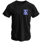 Disabled Veteran Handicap Men's T-Shirt From Combat Iron Apparel