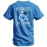Disabled Veteran Handicap Men's T-Shirt From Combat Iron Apparel