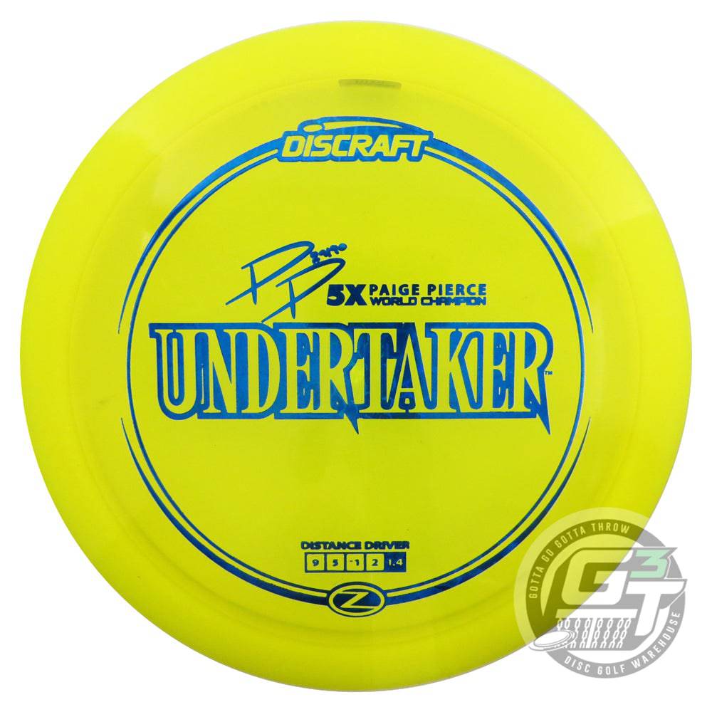 Discraft Elite Z Undertaker [Paige Pierce 5X] Distance Driver Golf Disc from Gotta Go Gotta Throw