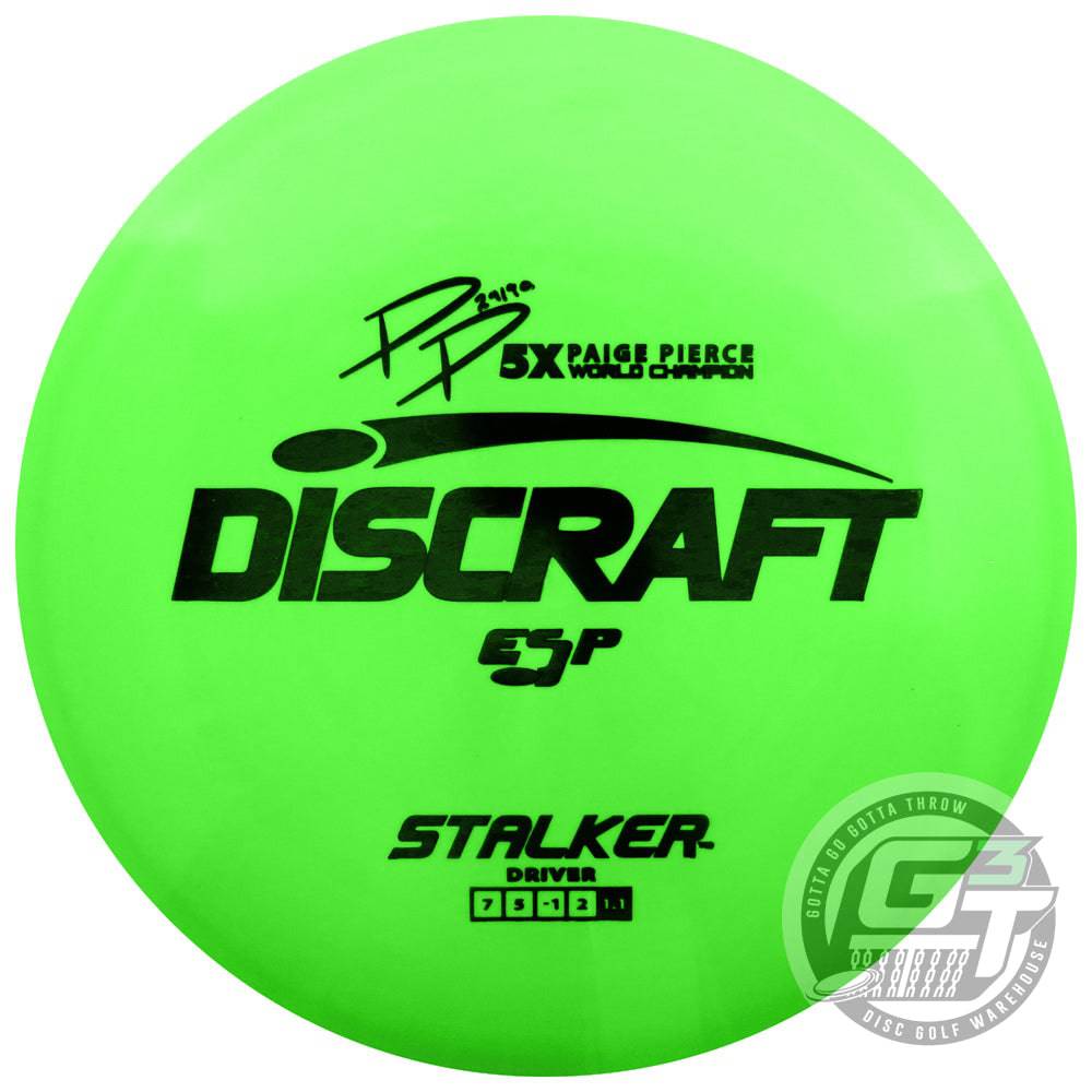 Discraft ESP Stalker [Paige Pierce 5X] Fairway Driver Golf Disc from Gotta Go Gotta Throw