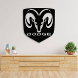 Dodge Metal Car Logo from VITAHOME DESIGN LLC