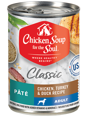 Chicken Soup Adult Chicken, Turkey and Duck Wet Dog Can (13oz) from The Family Pet