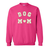 Dog Mom Letter Patch Crewneck Sweatshirt from United Monograms