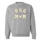 Dog Mom Letter Patch Crewneck Sweatshirt from United Monograms