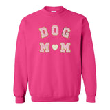 Dog Mom Letter Patch Crewneck Sweatshirt from United Monograms