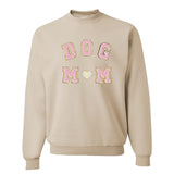 Dog Mom Letter Patch Crewneck Sweatshirt from United Monograms