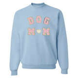 Dog Mom Letter Patch Crewneck Sweatshirt from United Monograms