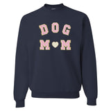 Dog Mom Letter Patch Crewneck Sweatshirt from United Monograms