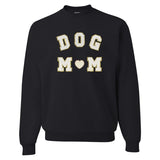 Dog Mom Letter Patch Crewneck Sweatshirt from United Monograms