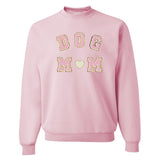 Dog Mom Letter Patch Crewneck Sweatshirt from United Monograms