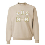 Dog Mom Letter Patch Crewneck Sweatshirt from United Monograms