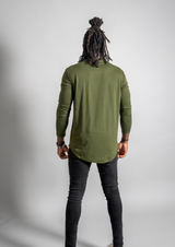 L/S Curved Hem from Ten/10 Apparel