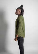 L/S Curved Hem from Ten/10 Apparel