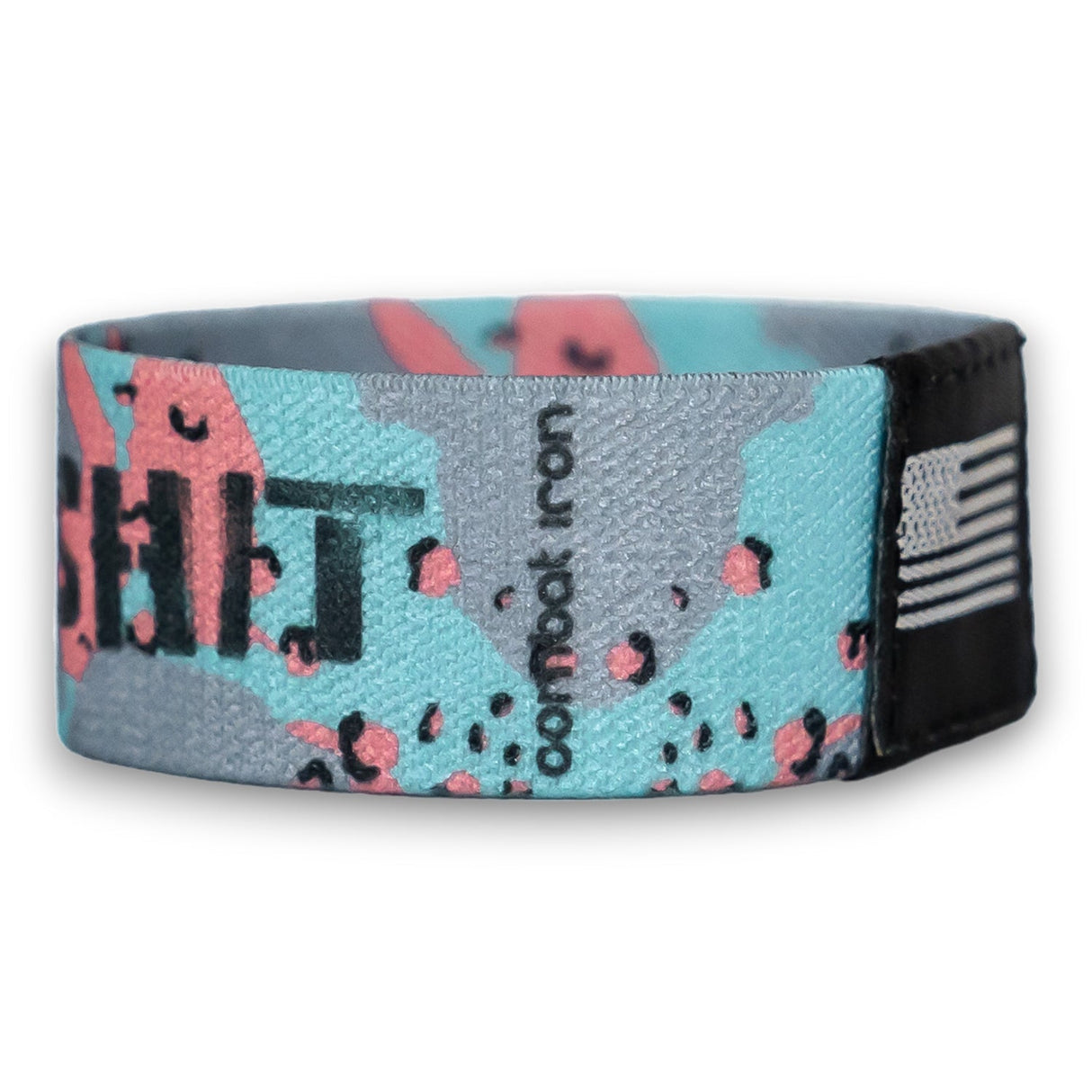 Reversible Elastic Wristband Bracelet from Combat Iron Apparel
