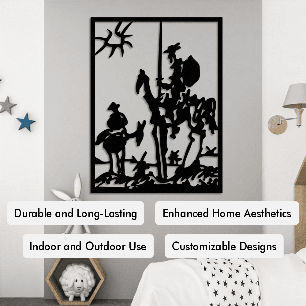 Don Quixote Wall Art from VITAHOME DESIGN LLC