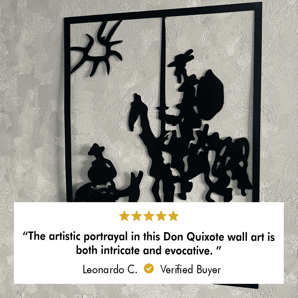 Don Quixote Wall Art from VITAHOME DESIGN LLC
