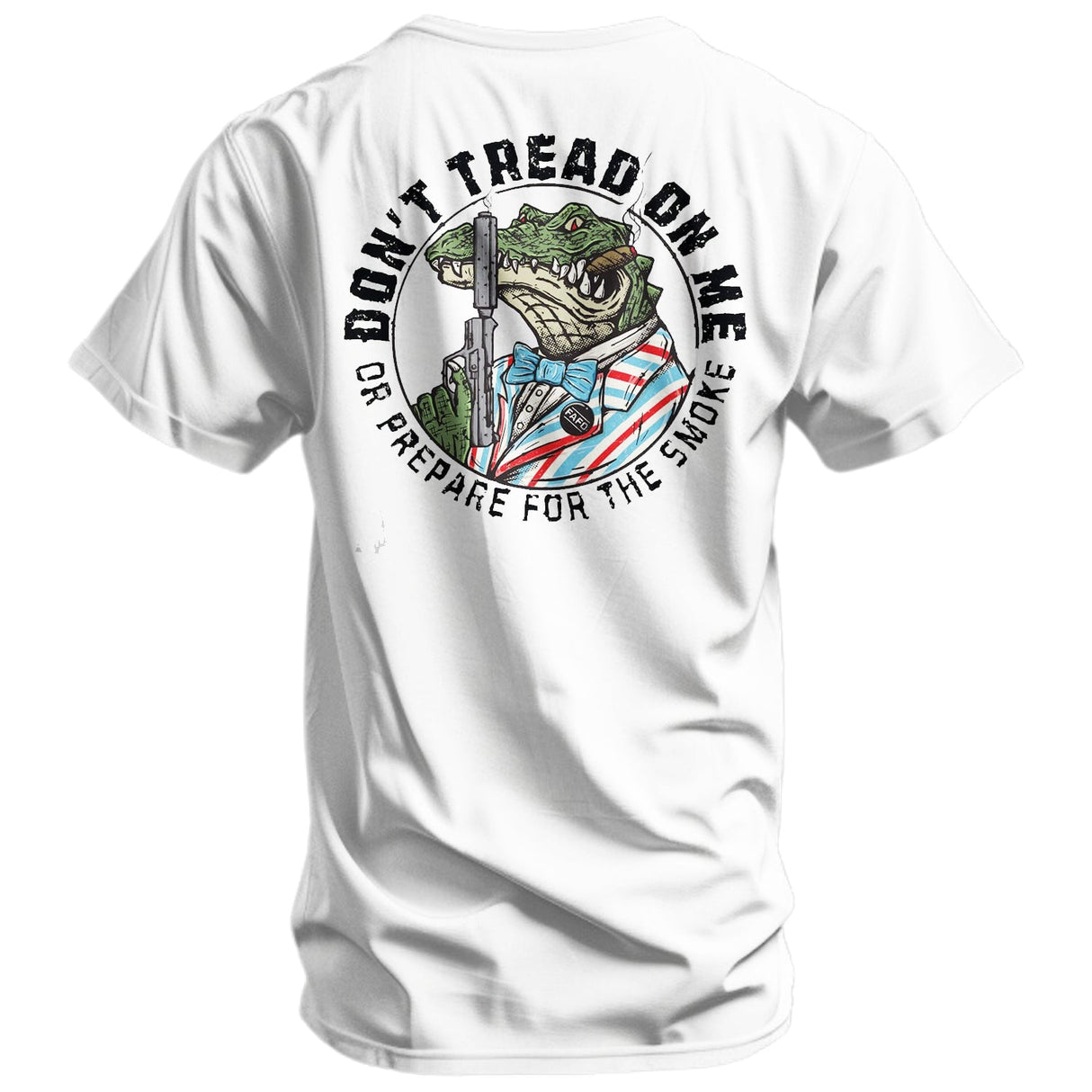 Don't Tread On Me Or Prepare For The Smoke Men's T-Shirt From Combat Iron Apparel