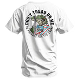 Don't Tread On Me Or Prepare For The Smoke Men's T-Shirt From Combat Iron Apparel