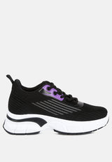 Neolyne Lug Sole Athletic Sneakers from London Rag International