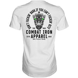 Don't Fuckin' Bark If You Can't Fuckin' Bite Men's T-Shirt From Combat Iron Apparel