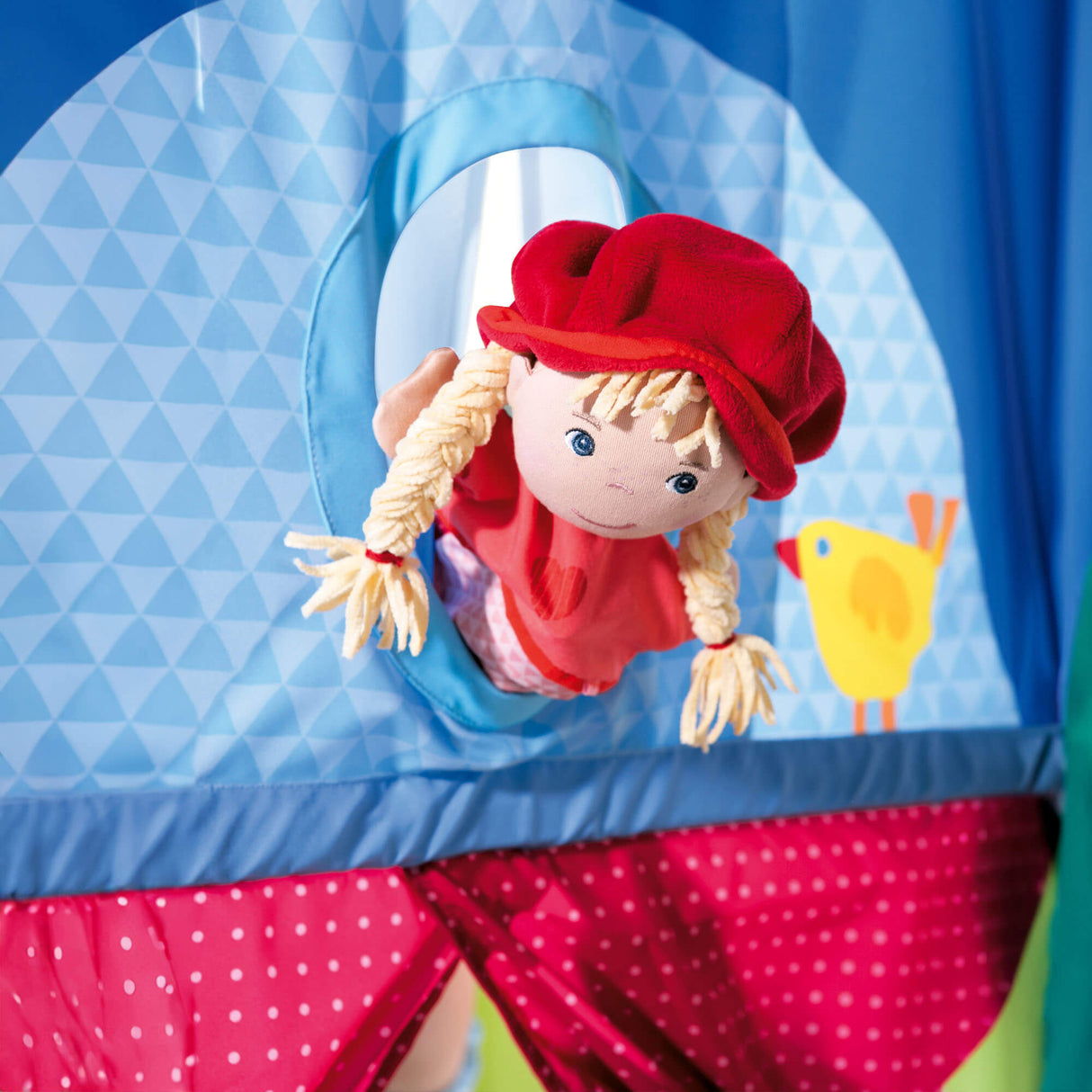 Hanging Doorway Puppet Theater from HABA USA